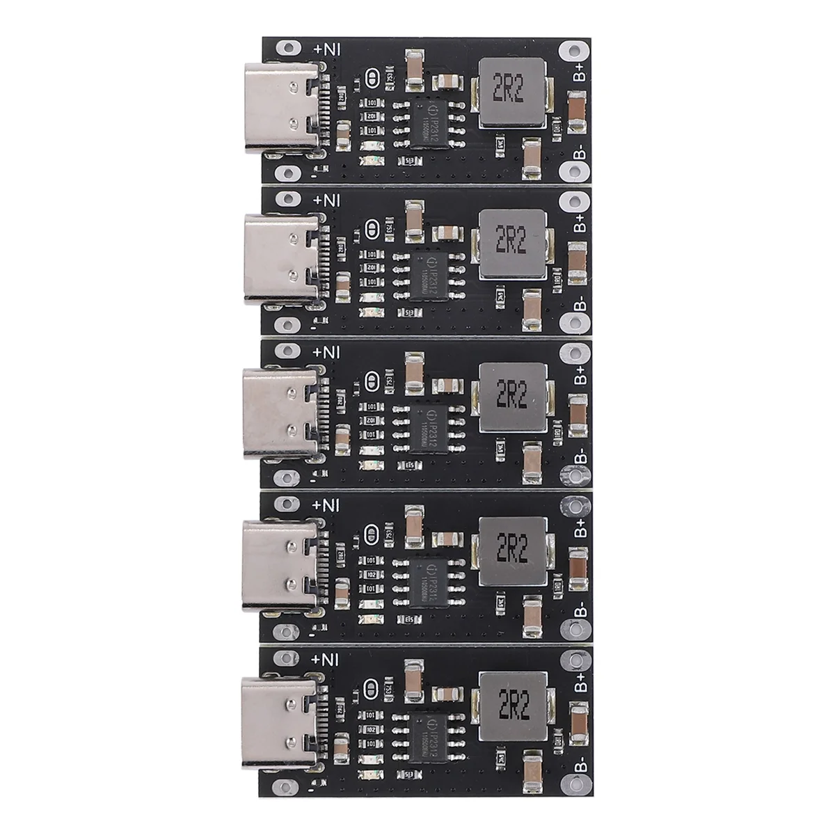 5Pcs Type C USB Polymer Ternary Lithium Battery Quick Fast Charging Board Input High Current 3A 5V To 4.2V IP2312
5Pcs Type C USB Polymer Ternary Lithium Battery Quick Fast Charging Board Input High Current 3A 5V To 4.2V IP2312