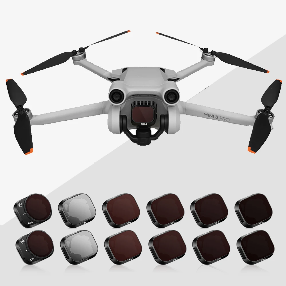 Mini 3 Pro Filters MCUV/CPL/ND 8 16 32 64 Drone Optical Glass Protective Replacement Set For DJI Mini 3 Pro Drone Accessories
Mini 3 Pro Filters MCUV/CPL/ND 8 16 32 64 Drone Optical Glass Protective Replacement Set For DJI Mini 3 Pro Drone Accessories