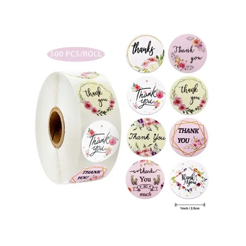 500 шт./рулон, блестящие наклейки с цветочным узором, 25 мм
500 шт./рулон, блестящие наклейки с цветочным узором, 25 мм