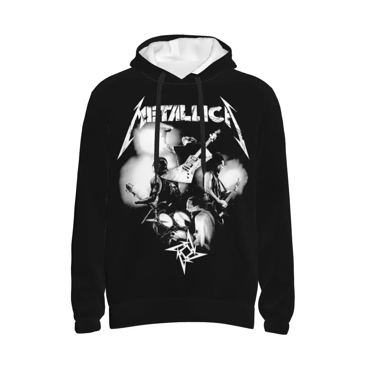 

Vintage sweater Metallica furniture casual party hoodie outdoor sports mountain climbing camping pullover can be used as a gift