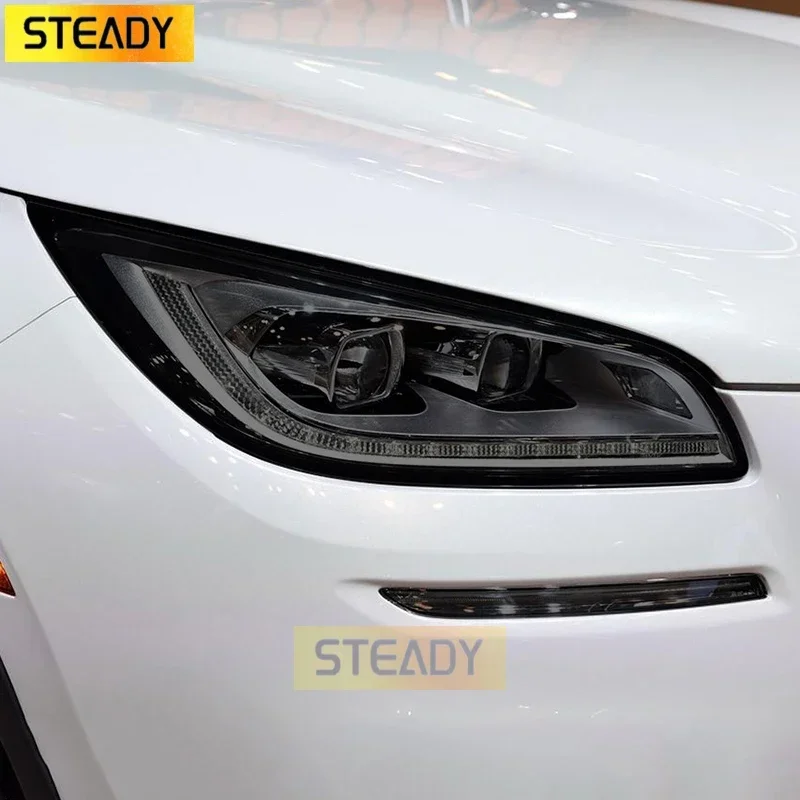 2 Pcs Car Headlight Protective Film Vinyl Restoration Transparent Black TPU Sticker For Lincoln Corsair 2019 2020 Accessories
2 Pcs Car Headlight Protective Film Vinyl Restoration Transparent Black TPU Sticker For Lincoln Corsair 2019 2020 Accessories