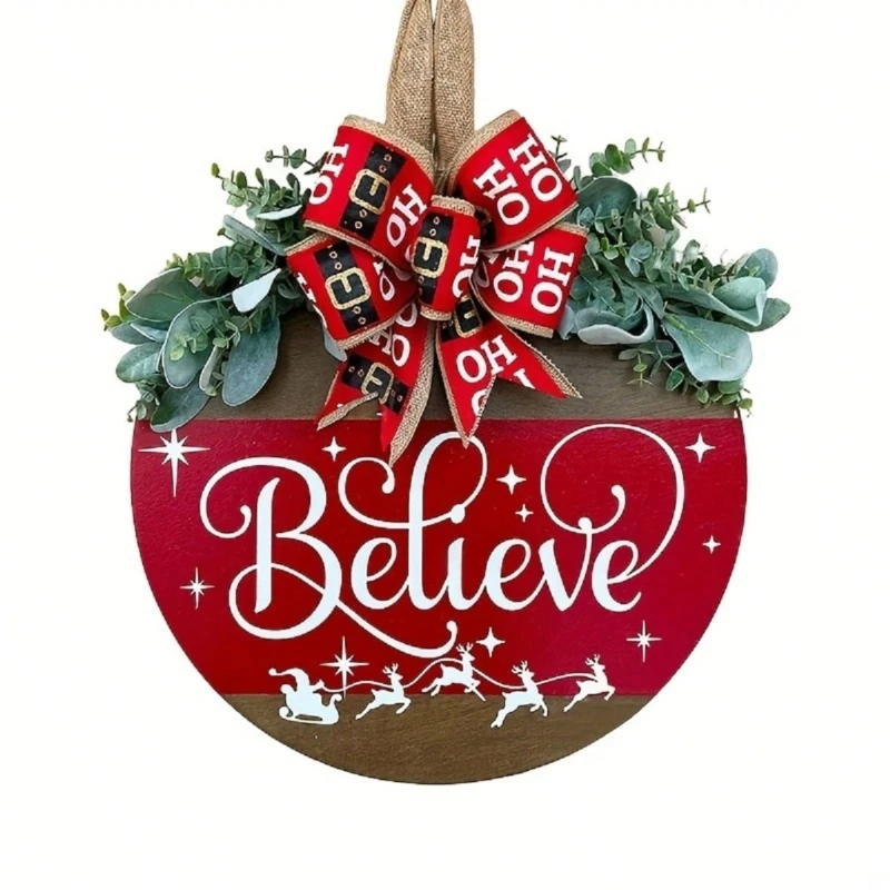 Праздничный рождественский приветственный знак, дверные знаки, украшения для праздничных торжеств R7UB
Праздничный рождественский приветственный знак, дверные знаки, украшения для праздничных торжеств R7UB