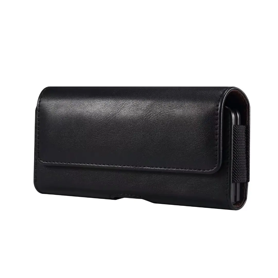 

Pu Leather Phone Pouch Waist Bag For Samsung Galaxy Z Fold 5 4 3 2 5G For OPPO Find N3 OnePlus Open Belt Loop Clip Holster Cover