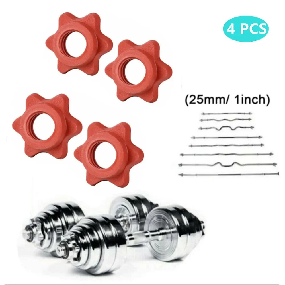 4pcs 25mm Safety Spin Locks Red Dumbbells Nut Bar Plug Weight Check Hexagonal Clip Fitness Strength Training Accessories
4pcs 25mm Safety Spin Locks Red Dumbbells Nut Bar Plug Weight Check Hexagonal Clip Fitness Strength Training Accessories