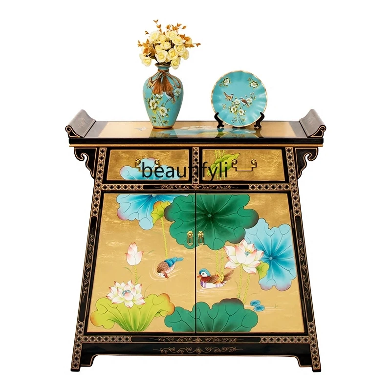 Modern Chinese Style Entrance Cabinet Classical Partition Screens Shoe Cabinet Solid Wood Entrance Cabinet
Modern Chinese Style Entrance Cabinet Classical Partition Screens Shoe Cabinet Solid Wood Entrance Cabinet