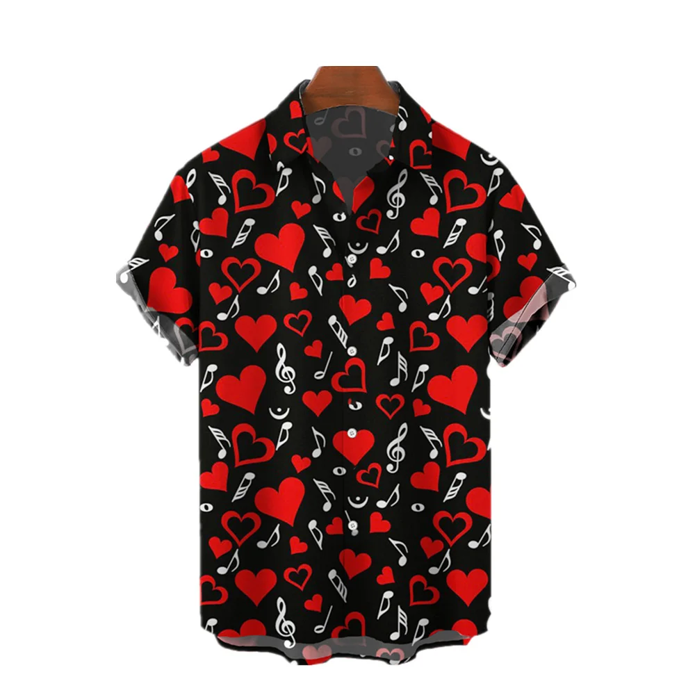 Men's Summer Fashion Aloha shirt List of musical symbols 3D Print Men's Shirt Unisex Harajuku Street Casual Short Sleeve Shirt
Men's Summer Fashion Aloha shirt List of musical symbols 3D Print Men's Shirt Unisex Harajuku Street Casual Short Sleeve Shirt