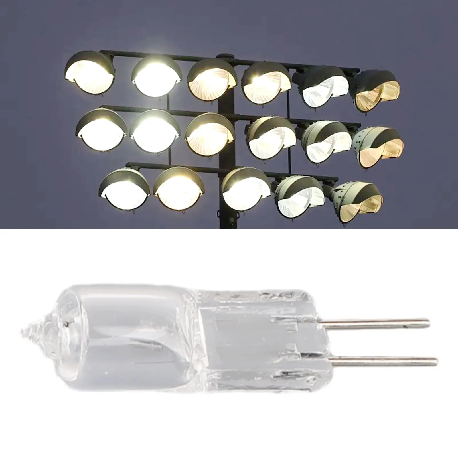 

G4 Halogen Capsule Lamps Light Bulbs 5W 10W 20W 35W 50W 12V 2Pin Bulb Lighting Tubes For Dacor Oven 2900K 8mm 22mm