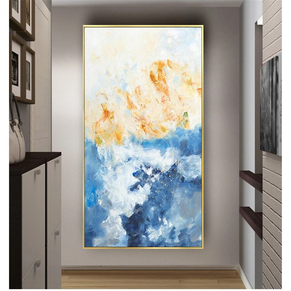 100% Handmade Gold Foil Oil Painting Decor Living Room Large Canvas Poster Abstract Wall Art Picture For Home Hotel Exhibits
100% Handmade Gold Foil Oil Painting Decor Living Room Large Canvas Poster Abstract Wall Art Picture For Home Hotel Exhibits
