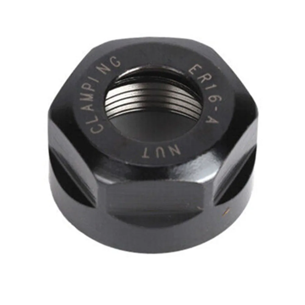 

1PCS ER16-A Type Collet Clamping Nut For ER CNC Milling Chuck Holder Lathe Black Lathe Milling Chuck Seat Industrial CNC Tools