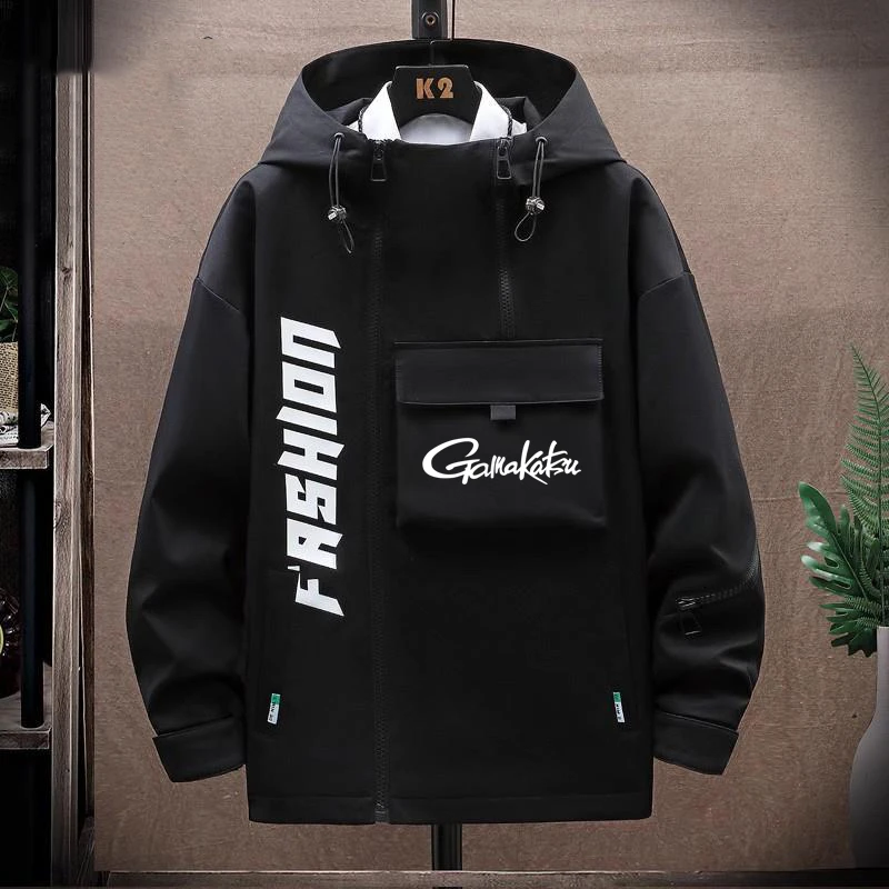 Gamakatsu Spring Autumn Fishing Work Coat Men Loose Hooded Jacket Outdoor Waterproof Breathable Mountaineering Fishing Clothing
Gamakatsu Spring Autumn Fishing Work Coat Men Loose Hooded Jacket Outdoor Waterproof Breathable Mountaineering Fishing Clothing