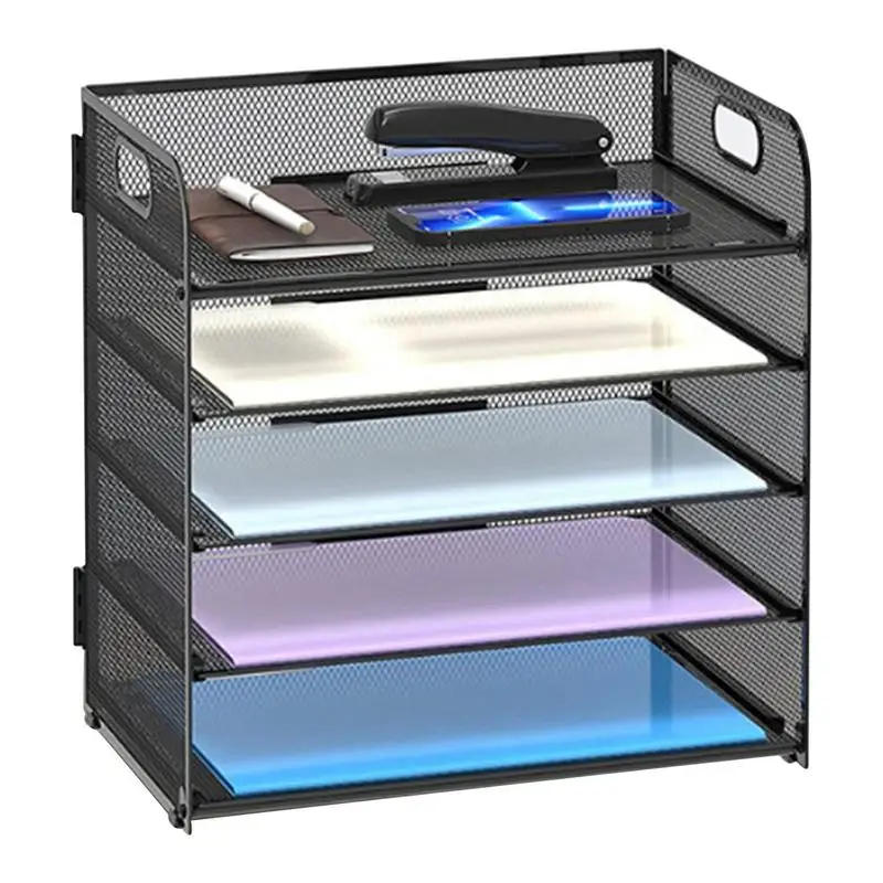 Paper Tray Organizer For Desk Mesh Desktop Organizer Letter Tray Metal Paper Organizer Sturdy Multifunctional Mesh Desk File
Paper Tray Organizer For Desk Mesh Desktop Organizer Letter Tray Metal Paper Organizer Sturdy Multifunctional Mesh Desk File