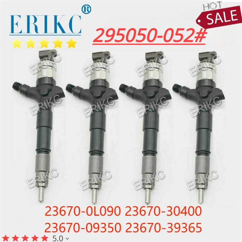 4PC Fuel Injector 23670-39365 for Denso Toyota Hilux 2.5d 3.0d 2010- 2KD-FTV 1KD-FTV Injection Nozzle 23670-09350 23670-0L090 
4PC Fuel Injector 23670-39365 for Denso Toyota Hilux 2.5d 3.0d 2010- 2KD-FTV 1KD-FTV Injection Nozzle 23670-09350 23670-0L090