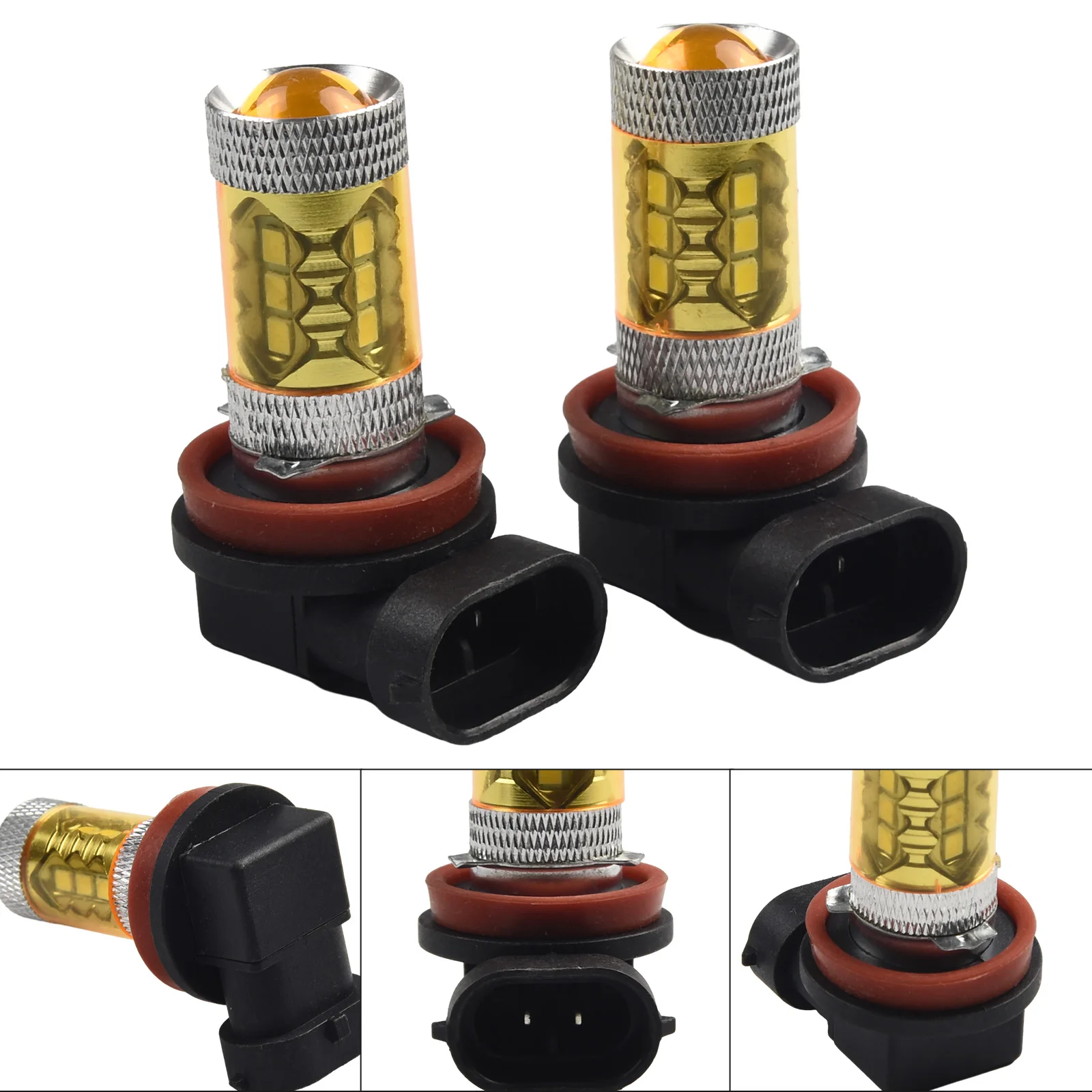 12V H11 H8 Fog Lamp LED Bulbs 1500LM Golden Yellow Fog Light DRL Light High Power 80W Lamp Universal High Quality Durable
12V H11 H8 Fog Lamp LED Bulbs 1500LM Golden Yellow Fog Light DRL Light High Power 80W Lamp Universal High Quality Durable