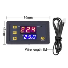 W3230 Temperature Controller Digital Display Thermostat Module Temperature Control Switch Miniature Temperature Control Board
W3230 Temperature Controller Digital Display Thermostat Module Temperature Control Switch Miniature Temperature Control Board