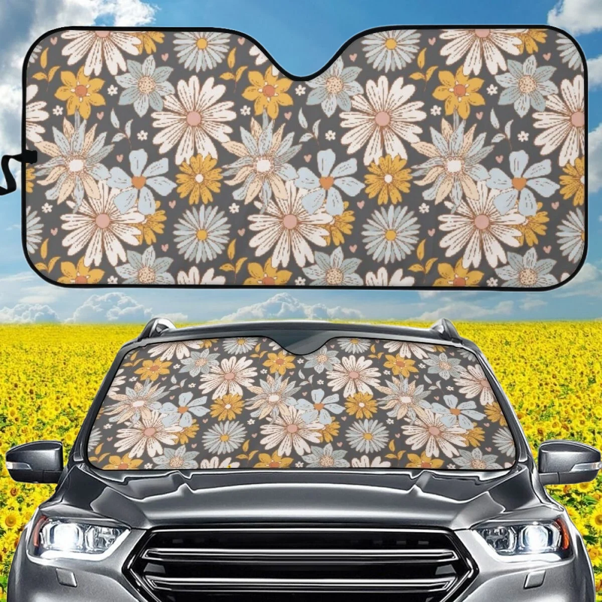 Foldable Window Cover Gradient Color Flower Pattern Car Accessories for Woman Men Easy Installation Brand Design Car Sun Shade
Foldable Window Cover Gradient Color Flower Pattern Car Accessories for Woman Men Easy Installation Brand Design Car Sun Shade