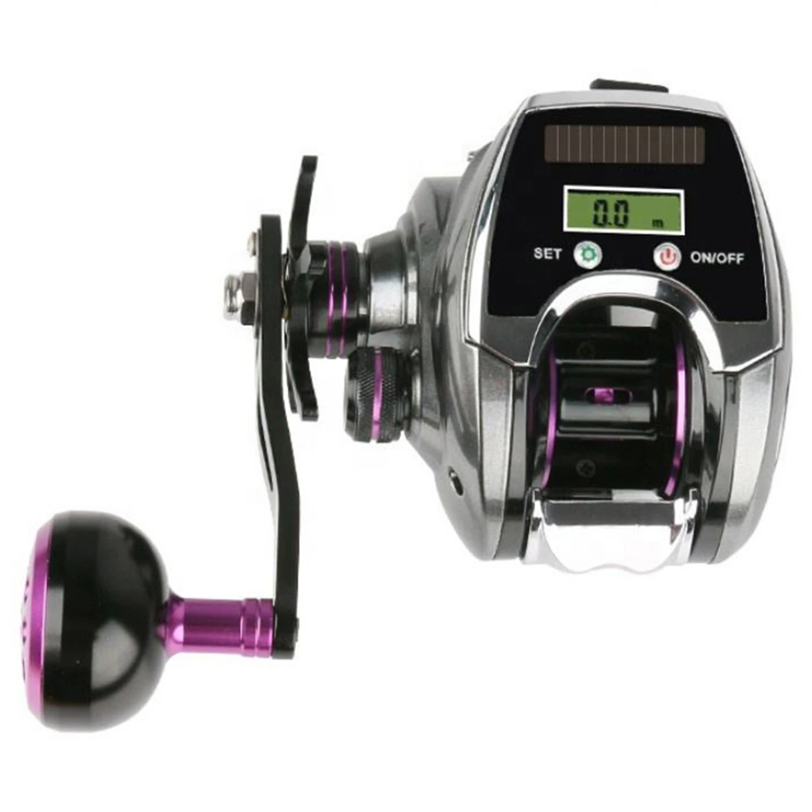 Fishing Reel With Digital Display Solar Charging Casting Wheel 8.0:1 Rocker Reel Built-in Rechargeable Battery / Solar Panel
Fishing Reel With Digital Display Solar Charging Casting Wheel 8.0:1 Rocker Reel Built-in Rechargeable Battery / Solar Panel