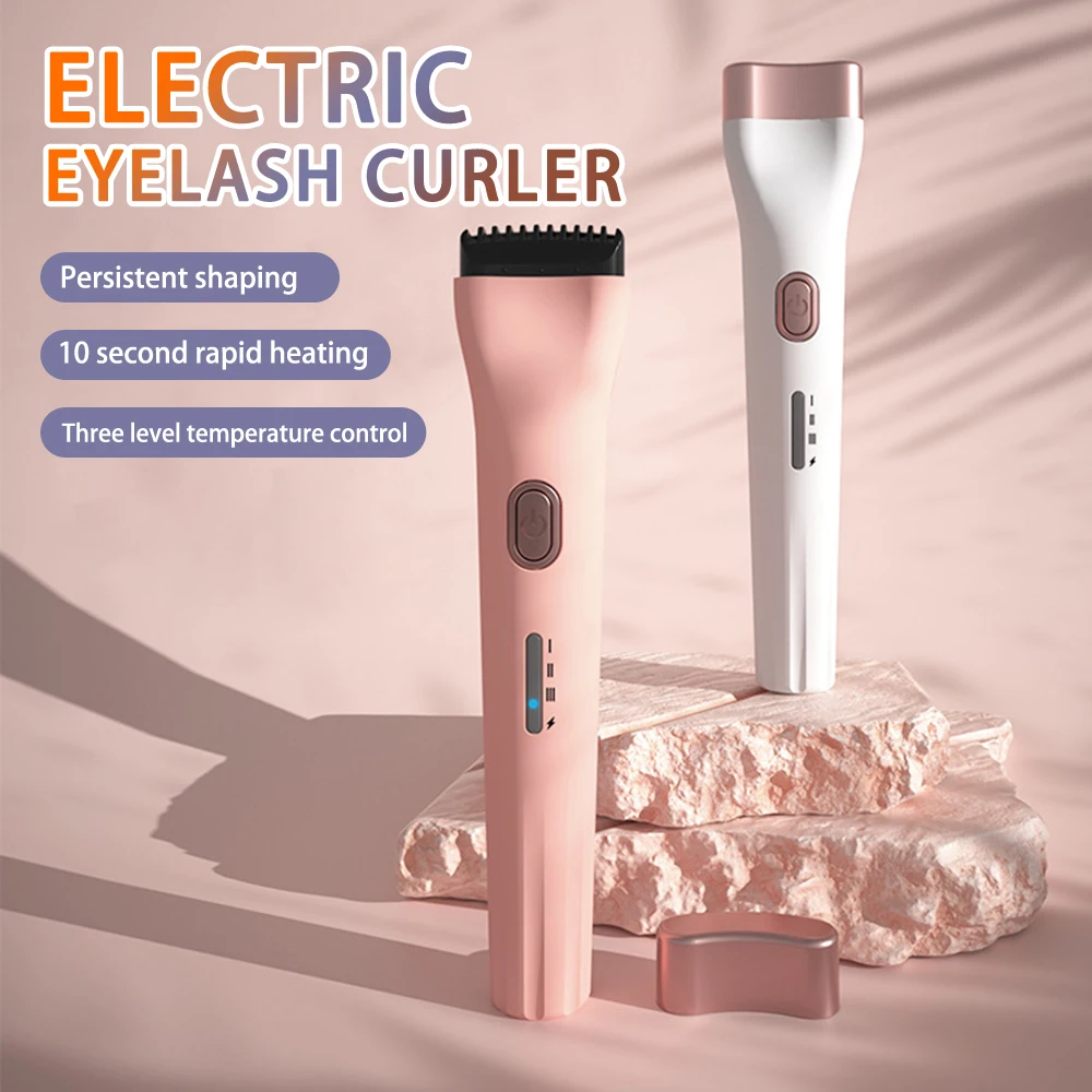 

5D Portable Style Heat Curling Electric Eyelash Curler Electric Heated Eye Lashes Eyelash Grafting Long Lasting Makeup Tool