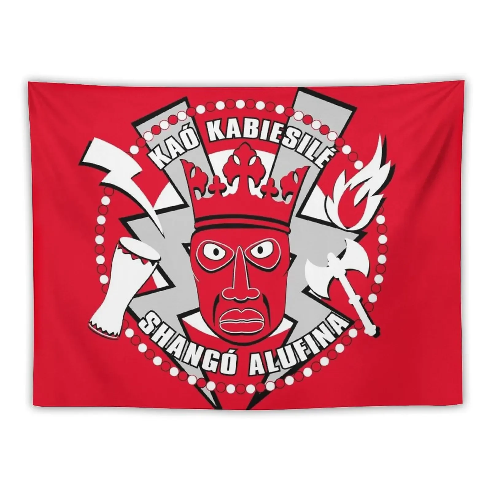 Shango King 2 Tapestry Decorations For Room Wall Tapestries Decoration Home Custom Tapestry 
Shango King 2 Tapestry Decorations For Room Wall Tapestries Decoration Home Custom Tapestry