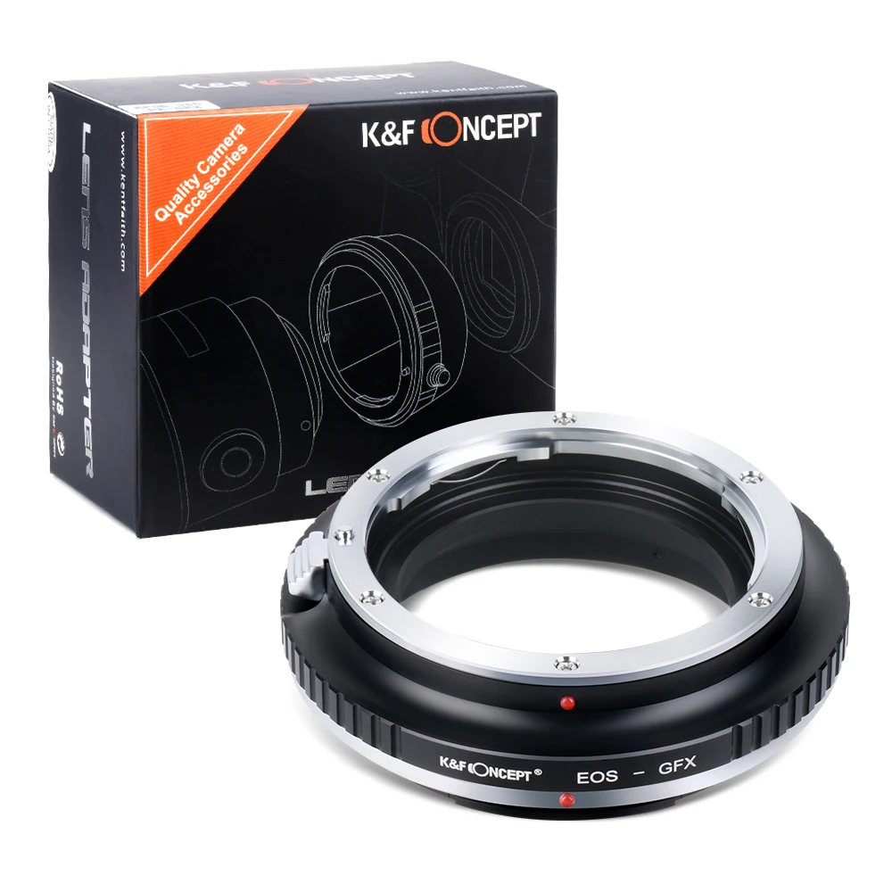 K&F Concept EOS to GFX Lens Adapter For Canon EOS EF EFS Mount Lens to Fuji GFX 50R 50S 50SII 100 100S Camera EOS-GFX
K&F Concept EOS to GFX Lens Adapter For Canon EOS EF EFS Mount Lens to Fuji GFX 50R 50S 50SII 100 100S Camera EOS-GFX