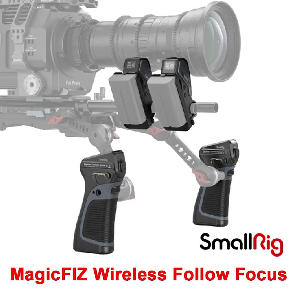 SmallRig 3918/3782/3781 MagicFIZ Wireless Follow Focus Basic/Handgrip/Two Motor Kit For SLR Camera Stabilizer Accessories
SmallRig 3918/3782/3781 MagicFIZ Wireless Follow Focus Basic/Handgrip/Two Motor Kit For SLR Camera Stabilizer Accessories