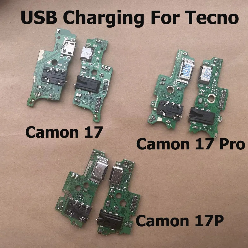 

Новинка для Tecno Camon 17 17P Pro USB зарядная док-станция порт микрофон разъем для микрофона