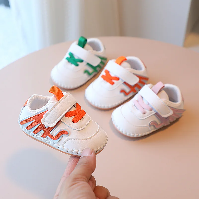 Newborn Baby Shoes Boy Girl Classical Sport Soft Sole PU Leather Multi-Color First Walker Casual Sneakers White Baptism Shoes
Newborn Baby Shoes Boy Girl Classical Sport Soft Sole PU Leather Multi-Color First Walker Casual Sneakers White Baptism Shoes