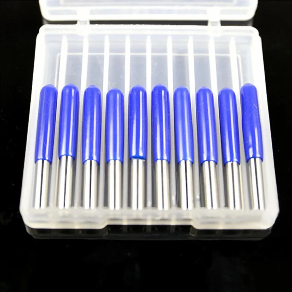 10PCS Tungsten Steel Flat Engraving Drill Bit 0.1mm 30 Degree V-shape Engraving Bits CNC Router Tool Machinery Milling Cutters
10PCS Tungsten Steel Flat Engraving Drill Bit 0.1mm 30 Degree V-shape Engraving Bits CNC Router Tool Machinery Milling Cutters