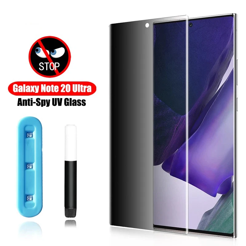 

UV Privacy Tempered Glass For VIVO X100 Pro X50 X60 X70 X80 X90 Anti Spy Screen Protector IQOO 10 11 12 X100pro Protective Film