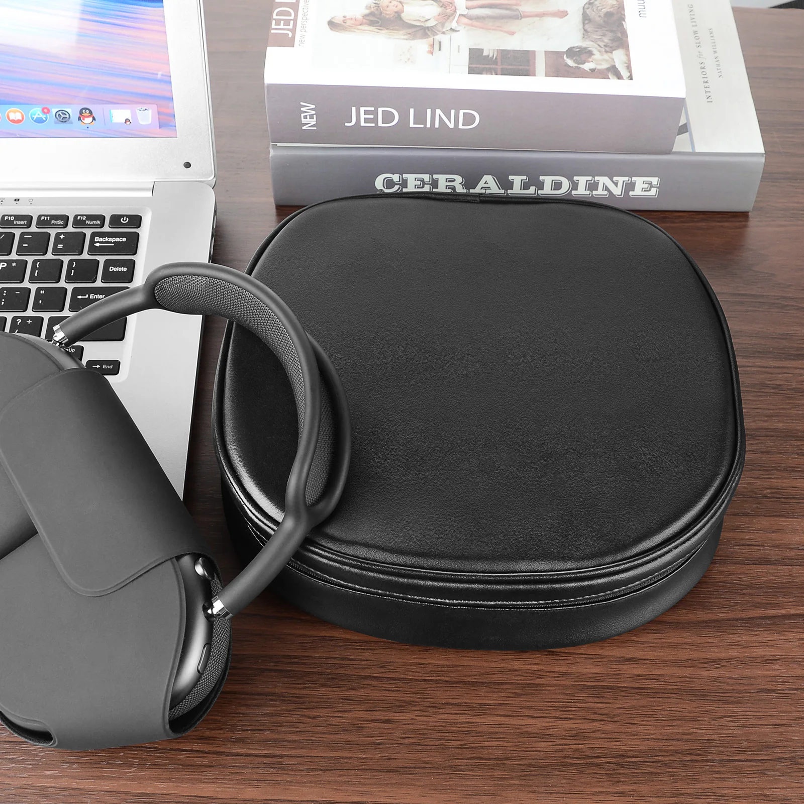 Headphones Pouch Compatible with AirPods Max Case, Soft Shell Replacement Protective Travel Carrying Bag Headphones Pouch Compatible with AirPods Max Case, Soft Shell Replacement Protective Travel Carrying Bag