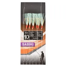 5pcs Sabikis Soft Fishing Lure Rigs Bait Jig Lure Feather Lure Herring Bait String Hooks Access For Mackerel Deep Sea Fishing
5pcs Sabikis Soft Fishing Lure Rigs Bait Jig Lure Feather Lure Herring Bait String Hooks Access For Mackerel Deep Sea Fishing