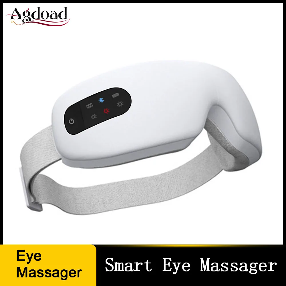 4D Smart Airbag Eye Massager Electric Vibration Eyes Glass Hot Compress Music Relieve Fatigue Sleep 2 Modes Dark Circles Tool
4D Smart Airbag Eye Massager Electric Vibration Eyes Glass Hot Compress Music Relieve Fatigue Sleep 2 Modes Dark Circles Tool