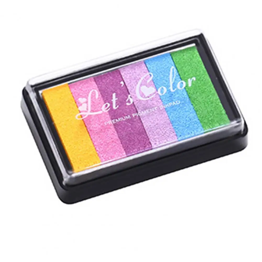 Ink Stamp Pad Color Gradient Universal DIY Graffiti Stamp Sealing Decoration Ink Pad Painting Ink Pad for Paper
Ink Stamp Pad Color Gradient Universal DIY Graffiti Stamp Sealing Decoration Ink Pad Painting Ink Pad for Paper
