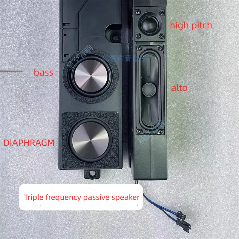 GHXAMP For JBL Passive 3 Way Speaker Tweeter Midrange Bass Powerful with Dual Radiators 1Pairs (L/R) GHXAMP For JBL Passive 3 Way Speaker Tweeter Midrange Bass Powerful with Dual Radiators 1Pairs (L/R)