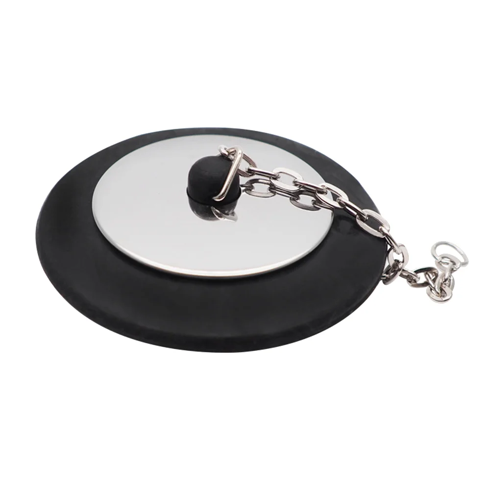 Rubber Choke Bathtub Drain Stopper With Chain Bath Plug Drain Tub Stopper For Home And Hotel Bathroom Bathtub Stainless Steel
Rubber Choke Bathtub Drain Stopper With Chain Bath Plug Drain Tub Stopper For Home And Hotel Bathroom Bathtub Stainless Steel