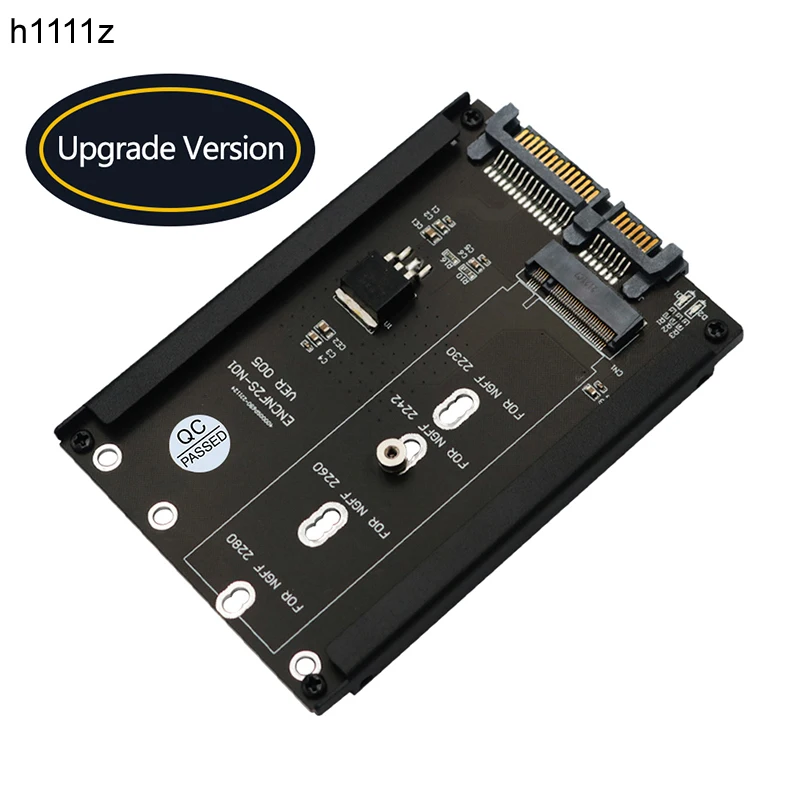 Плата адаптера M.2 NGFF key B на 2,5 "SATA3.0 с кронштейном рамы для NGFF M.2 2230 2242 2260 M.2 SATA SSD адаптер переходная плата
Плата адаптера M.2 NGFF key B на 2,5 "SATA3.0 с кронштейном рамы для NGFF M.2 2230 2242 2260 M.2 SATA SSD адаптер переходная плата