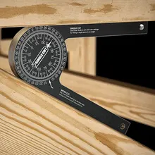 Miter Saw Protractor 360 Degree Rust Proof Aluminum Angle Finder Level Meter Miter with Engraved Scales Ruler Meter Gauge Tools
Miter Saw Protractor 360 Degree Rust Proof Aluminum Angle Finder Level Meter Miter with Engraved Scales Ruler Meter Gauge Tools
