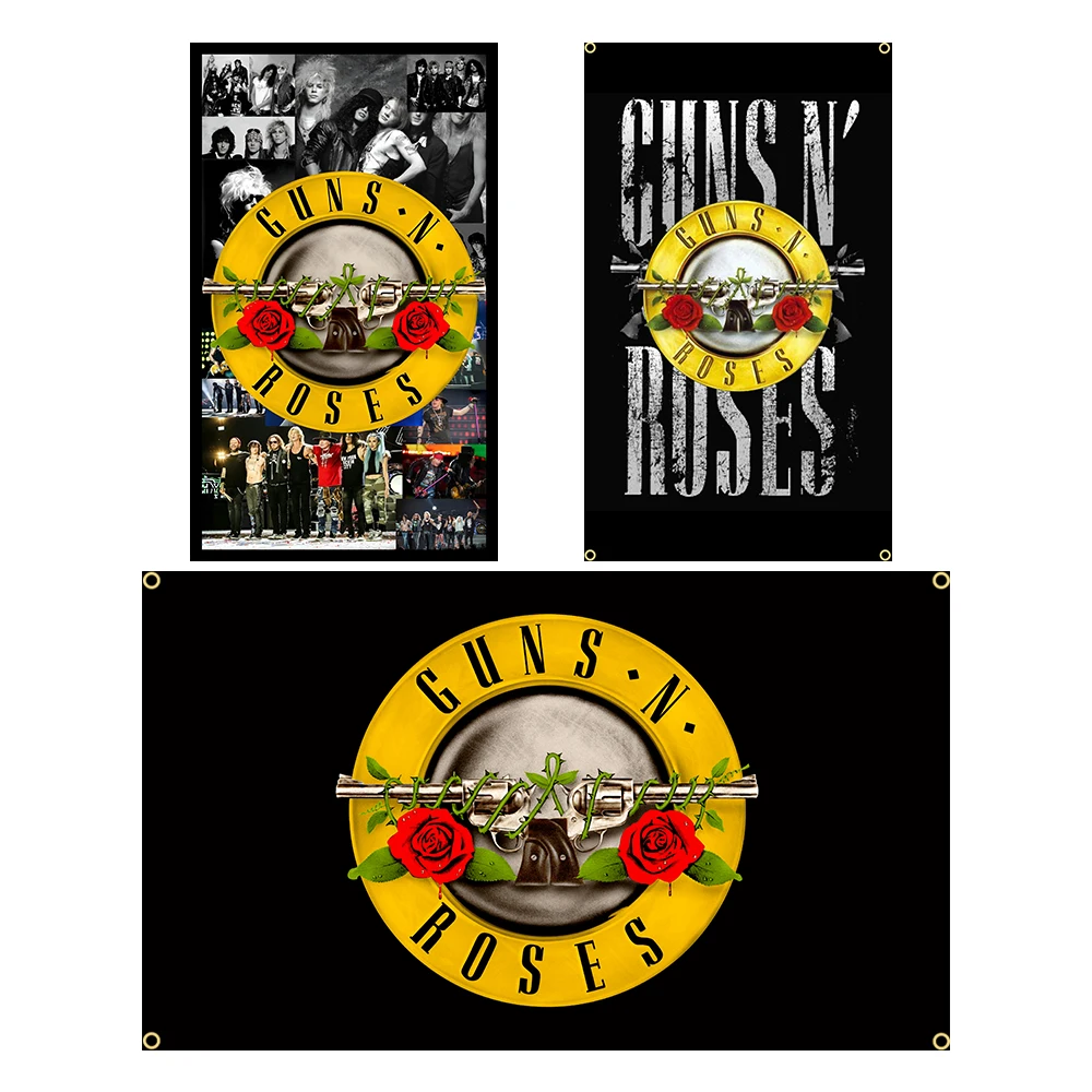 90x150cm Guns And Roses Rock Band Flag Polyester Printed Classic Banner Party or Bedroom For Decoration
90x150cm Guns And Roses Rock Band Flag Polyester Printed Classic Banner Party or Bedroom For Decoration