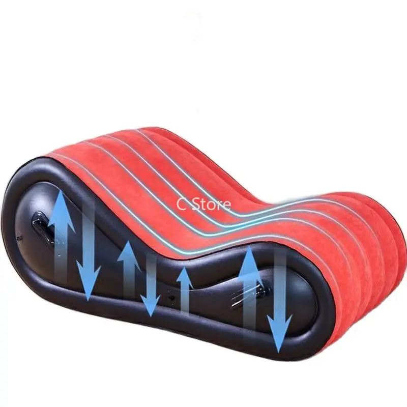 

Inflatable Sex Sofa Pillow Bed Velvet Soft Furnitures Sofas Chair Adults Couples BDSM Erotic Lazy Air Sextoys Exotic Sexy Toys