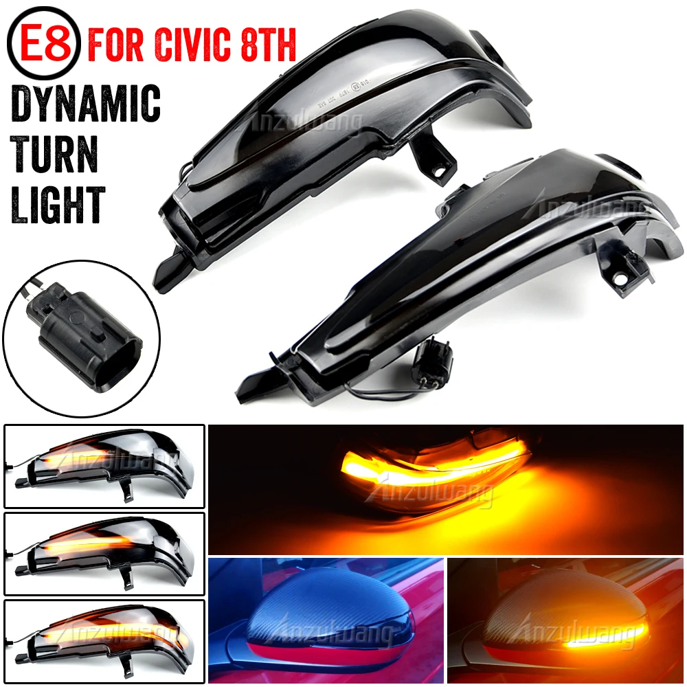 2PCS LED Dynamic Turn Signal Light for Honda Civic 8th MK8 FG1 FG2 FA 1 2 3 4 FD 1 2 3 4 5 6 7 Mirror Indicator Blinker Lamp
2PCS LED Dynamic Turn Signal Light for Honda Civic 8th MK8 FG1 FG2 FA 1 2 3 4 FD 1 2 3 4 5 6 7 Mirror Indicator Blinker Lamp