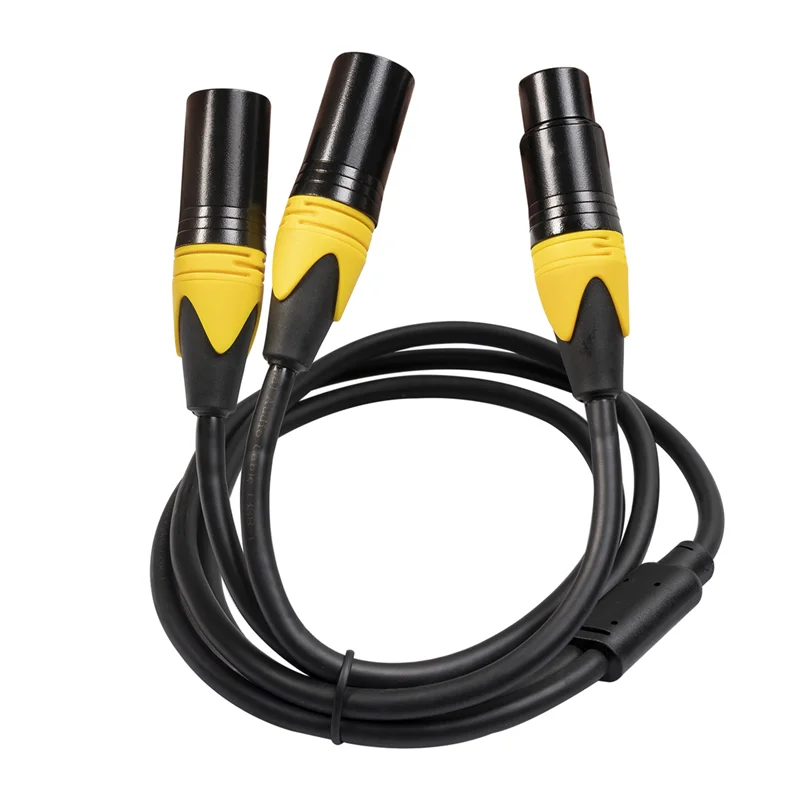 Кабель-разветвитель XLR, 3-контактный аудиокабель XLR мама-двойной XLR папа, Y-образный кабель, сбалансированный Адаптер для микрофона
Кабель-разветвитель XLR, 3-контактный аудиокабель XLR мама-двойной XLR папа, Y-образный кабель, сбалансированный Адаптер для микрофона