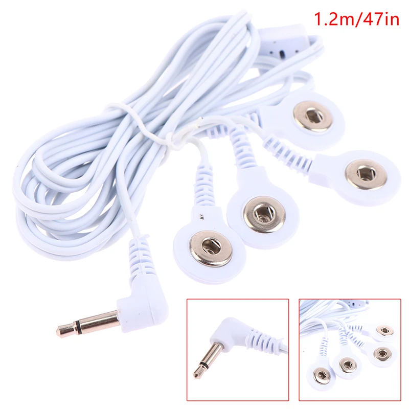 4 Ways Massager Machine Button Cable Electrode Pads Standard Connection Massage for TENS Unit Lead Wires Cables
4 Ways Massager Machine Button Cable Electrode Pads Standard Connection Massage for TENS Unit Lead Wires Cables