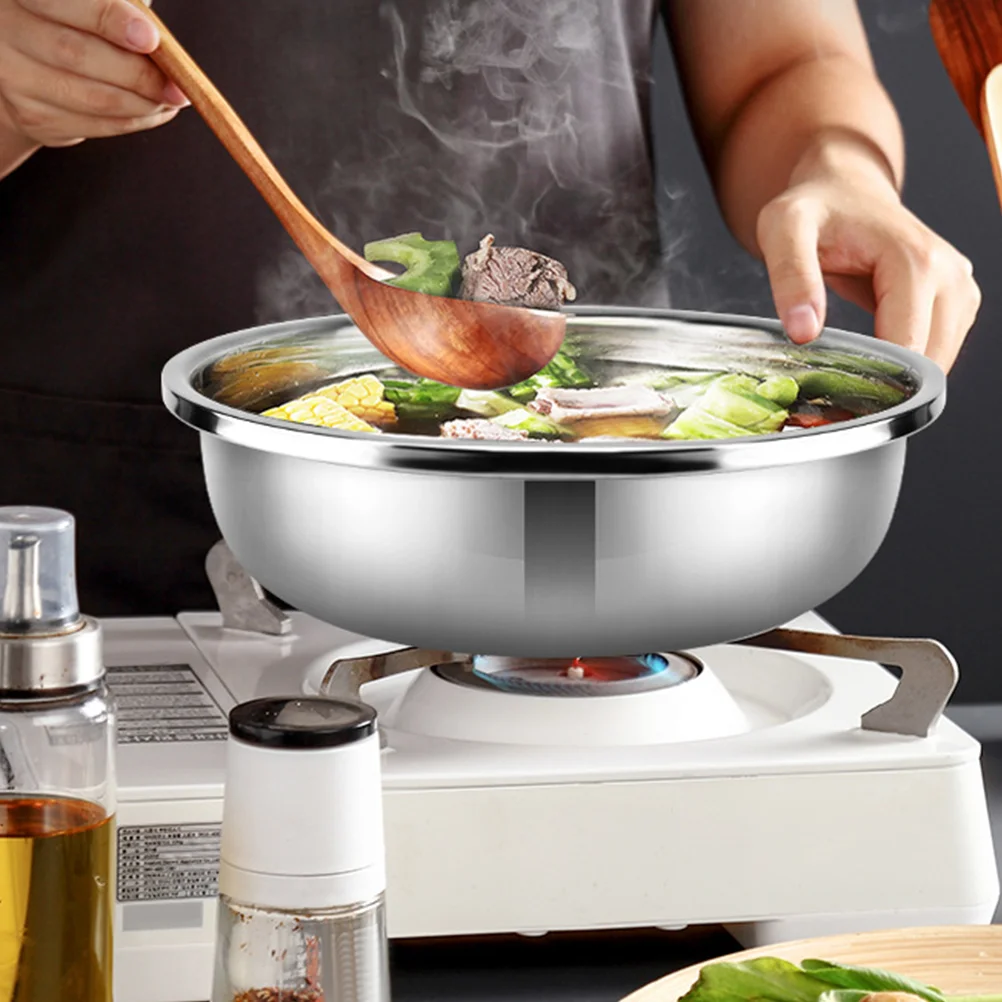 Stainless Steel Mixing Bowl 2Pcs Metal Meal Prep Bowls Salad Soup Bowls Vegetable Washing Basin Food Storage Organizers For
Stainless Steel Mixing Bowl 2Pcs Metal Meal Prep Bowls Salad Soup Bowls Vegetable Washing Basin Food Storage Organizers For