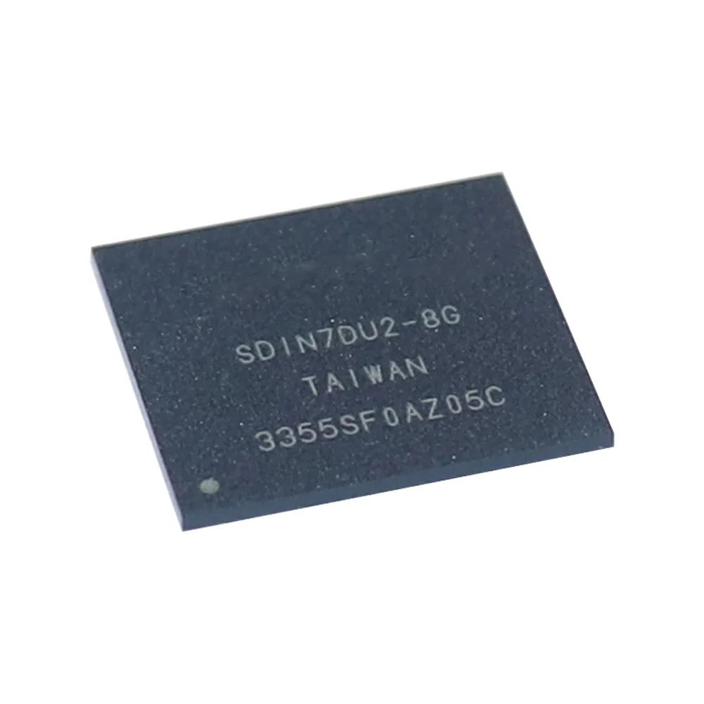 5Pcs Sdin7du2 Tariff 301-2 Managed Flash Serial E-Mmc 3.3V 64G-Bit 64G/16G/8G X 1/4-Bit/8-Bit 153-Pin Tfbga Ic Chip Sdin7du2-8G
5Pcs Sdin7du2 Tariff 301-2 Managed Flash Serial E-Mmc 3.3V 64G-Bit 64G/16G/8G X 1/4-Bit/8-Bit 153-Pin Tfbga Ic Chip Sdin7du2-8G