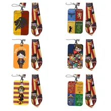 New Magic Student Anime ID Card Cover Lanyard Cellphone Strap USB Badge Holder for Keys Neck Strap Keychain DIY Hang Rope C
