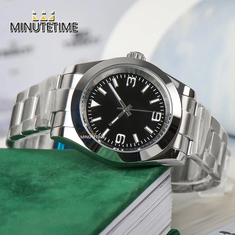 Luxury Brand Men's Watch 36mm 39mm Case Japan Nh35 Movement Sapphire Crystal Stainless Steel Automatic Mechanical Wristwatches
Luxury Brand Men's Watch 36mm 39mm Case Japan Nh35 Movement Sapphire Crystal Stainless Steel Automatic Mechanical Wristwatches