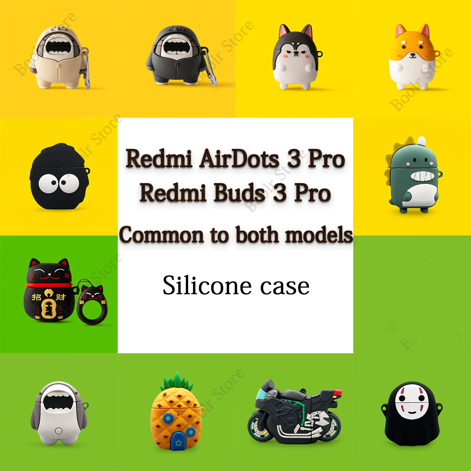 For Redmi Buds 3 Pro / AirDots 3 Pro Case Cartoon Silicone Protective Sleeve For Buds3 / AirDots3 3D Shockproof Cover
For Redmi Buds 3 Pro / AirDots 3 Pro Case Cartoon Silicone Protective Sleeve For Buds3 / AirDots3 3D Shockproof Cover