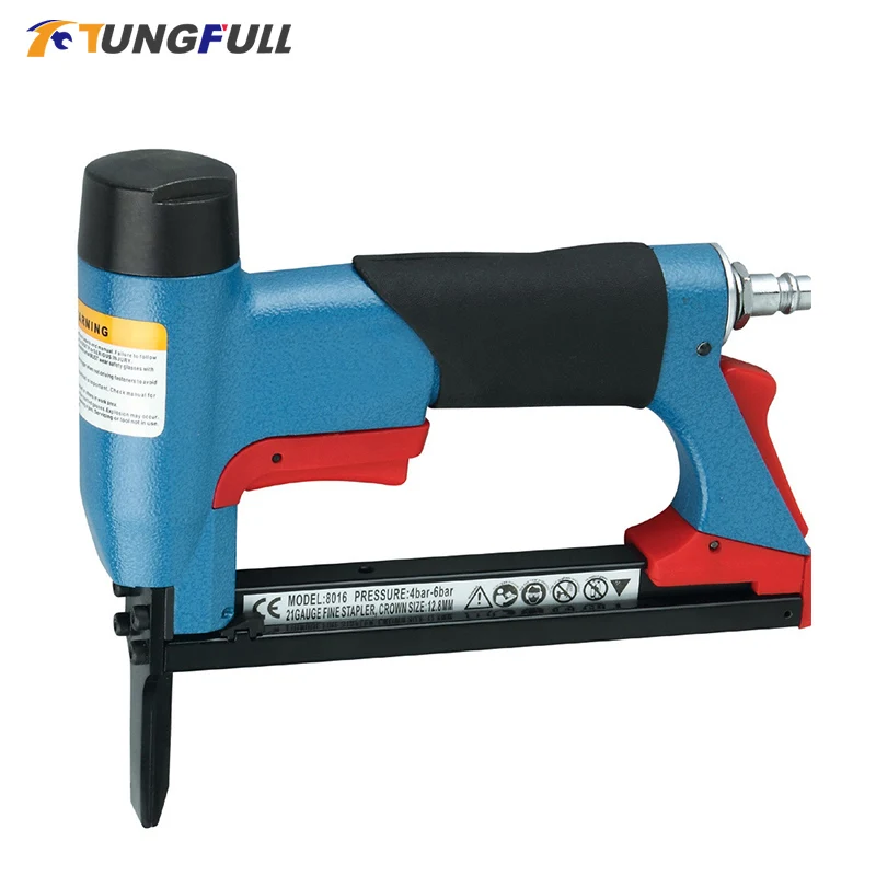 Pneumatic Steel Nail Gun Air Stapler Gun 8016/8016LN Decoration Woodworking Nail Gun Pneumatic Code Nail Gun for Furniture
Pneumatic Steel Nail Gun Air Stapler Gun 8016/8016LN Decoration Woodworking Nail Gun Pneumatic Code Nail Gun for Furniture