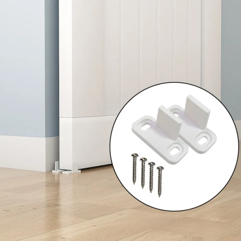 Barn Door Bottom Rail Hardware White Wall Guide Swing Stopper Unslotted Ground Guide
Barn Door Bottom Rail Hardware White Wall Guide Swing Stopper Unslotted Ground Guide