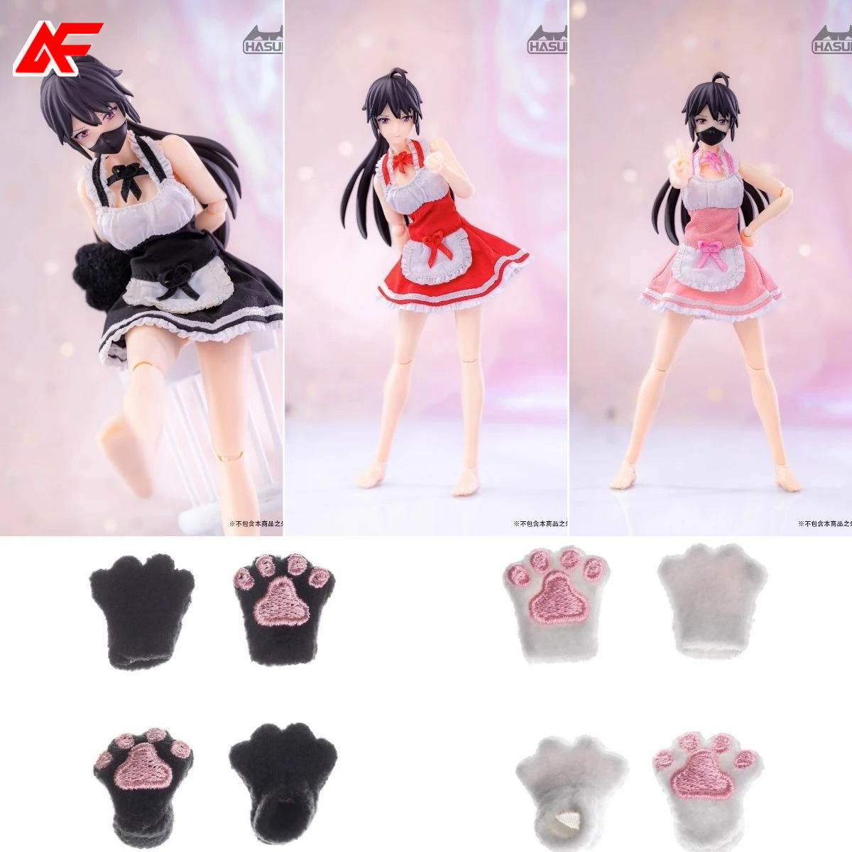 HASUKI CS010 CS011 1/12 Scale Maid Dress Clothes For 6'' Female PH TBL Action Figure Body
HASUKI CS010 CS011 1/12 Scale Maid Dress Clothes For 6'' Female PH TBL Action Figure Body