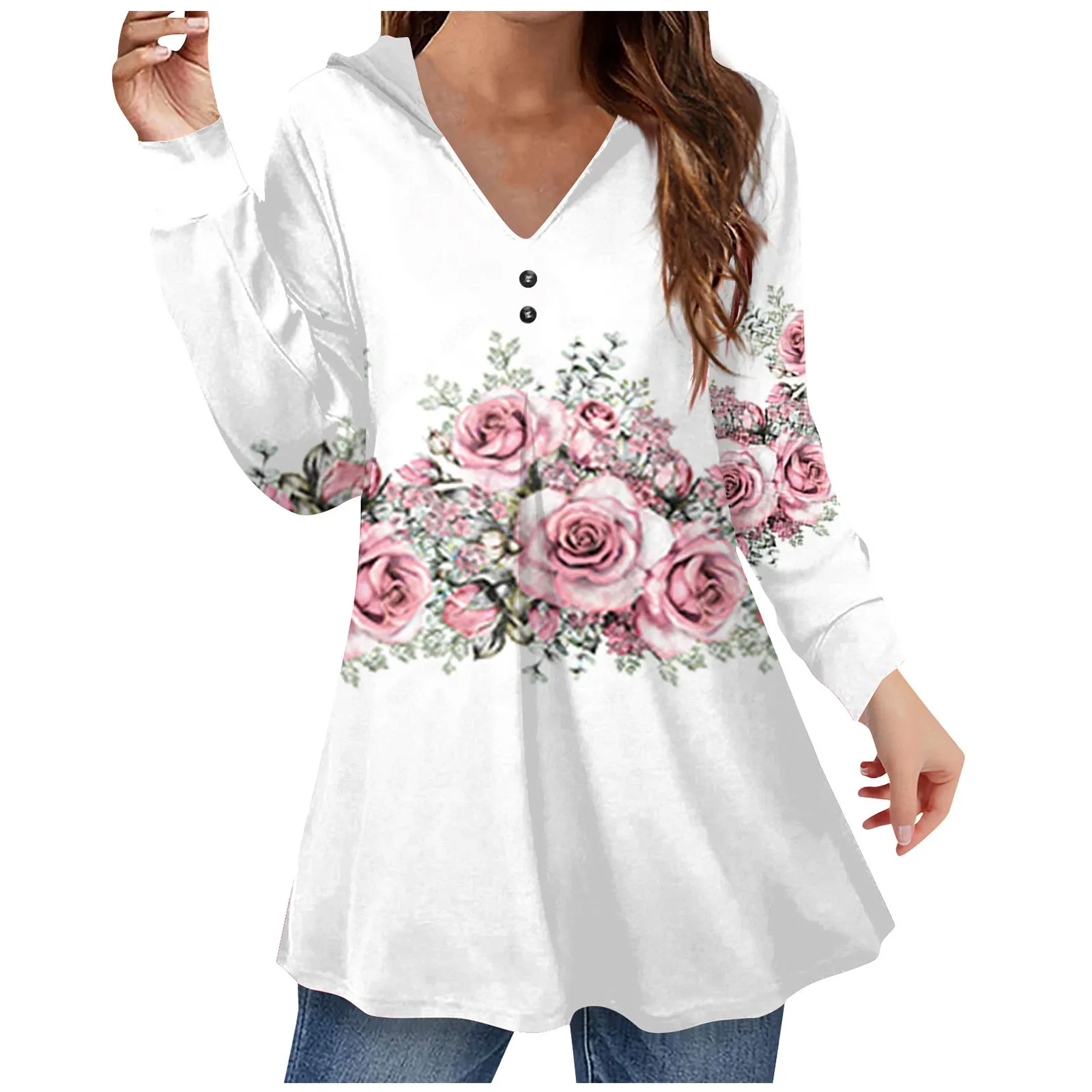 Women's Long Sleeve T-shirt 3d Floral Print Sweatshirt 2023 New Autumn Harajuku Vintage Women Clothing Female Hoodies
Women's Long Sleeve T-shirt 3d Floral Print Sweatshirt 2023 New Autumn Harajuku Vintage Women Clothing Female Hoodies